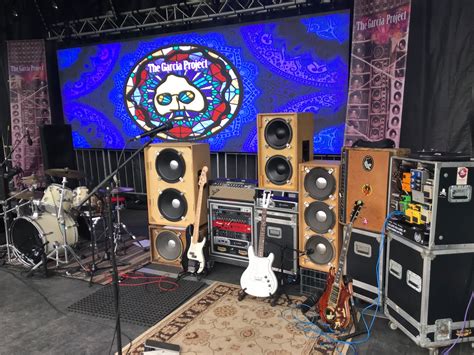 The Garcia Project's Jerry Garcia Band guitars speakers and gear, Mik ...