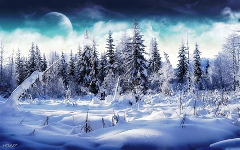 Winter Sci Fi Wallpapers Wallpaper Cave