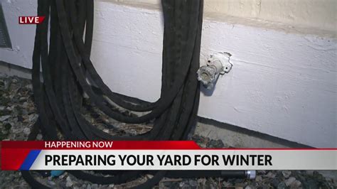 How To Prepare Your Landscaping For The Coming Freeze Youtube