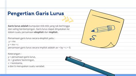 PPT Persamaan Garis Lurus Pptx