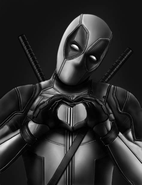 Deadpool Digital Painting On Behance