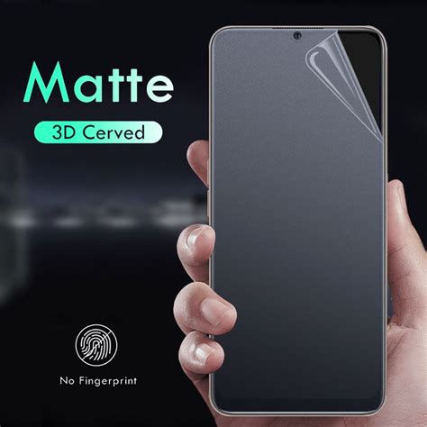 Matte Hydrogel Film Full Cover Silicone Screen Protector OPPO F9 F11