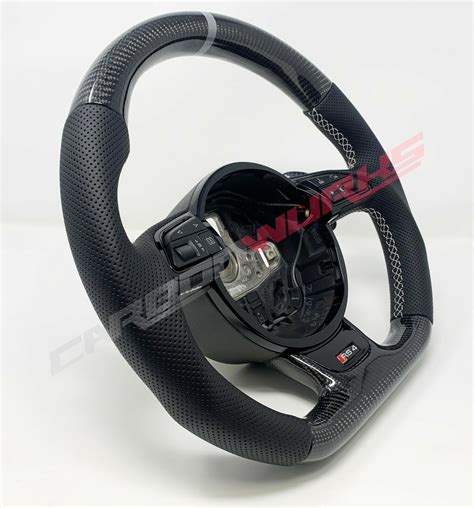 Audi Rs Rs Rs Sq B C Carbon Fibre Steering Wheel Customisable