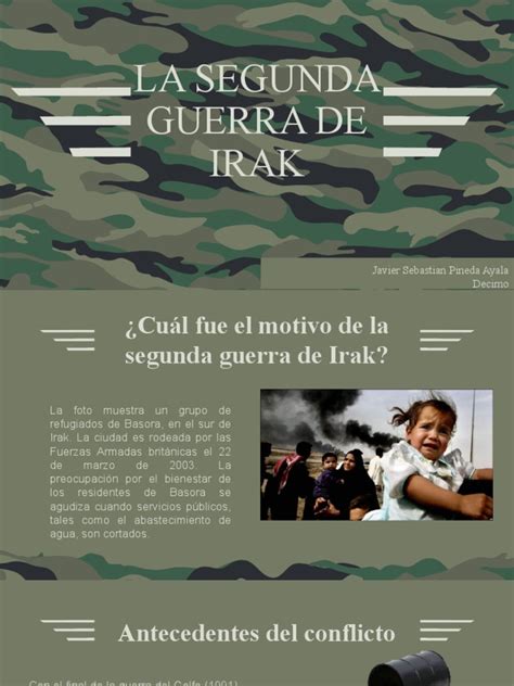 La Segunda Guerra De Irak Javier Sebastian Pineda Ayala Pdf