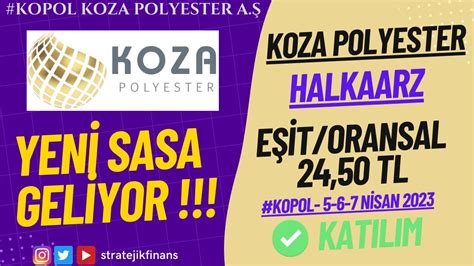 Koza Polyester Halkaarz Yeni SASA Geliyor YouTube