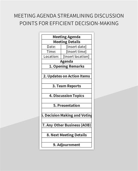 Free Efficient Decision Making Templates For Google Sheets And