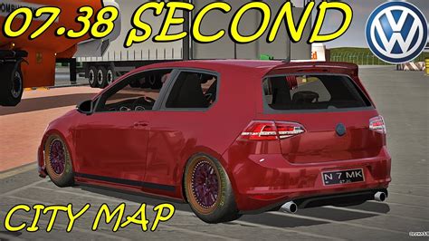 VOLKSWAGEN GOLF MK7 CITY MAP GEARBOX SETTING CAR PARKING