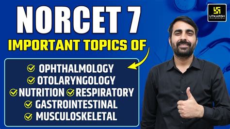 Norcet Important Topics Nutrition Respiratory Imp Short Topics