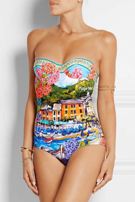 Dolce And Gabbana Dolce And Gabbana Print Swimsuit Swimsuits