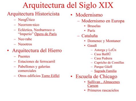 32 Arquitectura Del Siglo Xix 1 Historicismo Y Hierro PPT