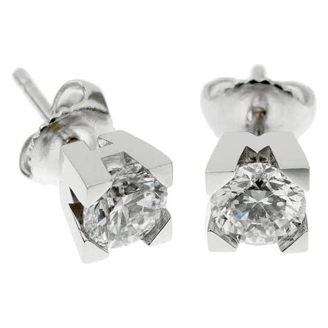 Harry Winston Pearl Diamond And Platinum Earrings For Sale Free Shipping At 1stdibs Harry