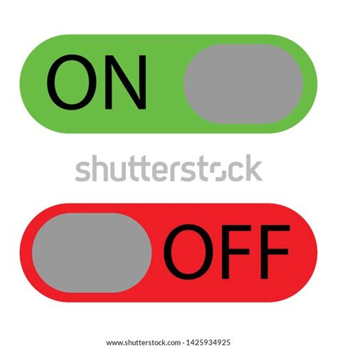 On Off Switch Button Symbol Icon Stock Vector (Royalty Free) 1425934925 | Shutterstock