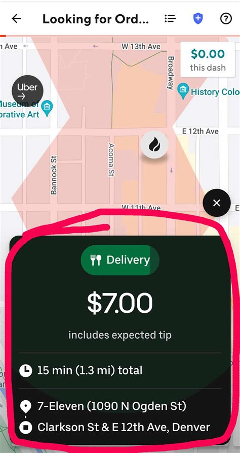 Accepting and Rejecting Uber Eats Offers (How it Works, What to Accept)