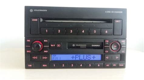 RADIO VW GAMMA CD PLAYER 6 CD PASSAT B5 GOLF IV T4 T5 POLO LUPO