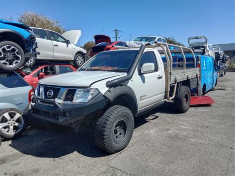 nissan navara  white wrecking wa auto parts