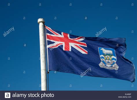 Falkland Island S Flag Stock Photo Alamy