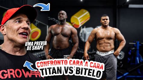 BITELO COLOCA PRESSÃO NO TITAN NA AVALIAÇÃO DE SHAPE FABIO GIGA