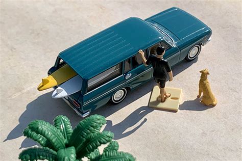 Diorama Collection 64 Car Snap 19a Surfing HLJ