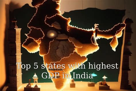 Top 5 states with highest GDP in India - TOP5What.com