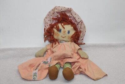 Vintage 1980 S Strawberry Shortcake 15 Plush Rag Doll Kenner EBay