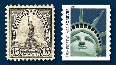 Lady Liberty On Stamps Inside Linn’s