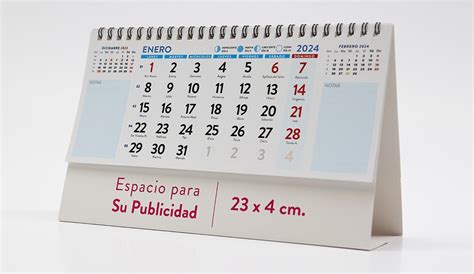 Calendario Sobremesa Sin Notas Calendarios Personalizados