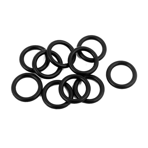 Pcs Mm X Mm Rubber O Rings Nbr Heat Resistant Sealing Ring