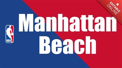 Manhattan Beach Text Effect Generator