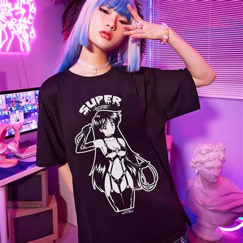 Sailor Mars With A Whip Hot Black T Shirt Unisex Animecore