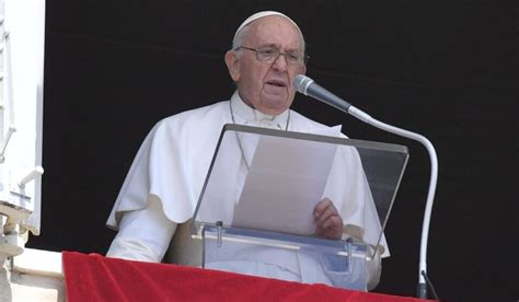 Durante El Angelus El Papa Francisco Pide Actuar Con Urgencia Para