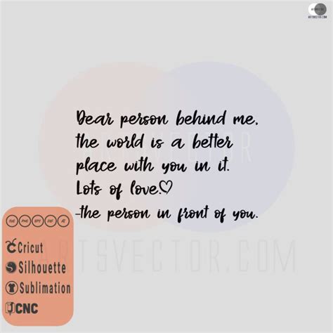 Dear Person Behind Me Sweatshirt Svg Svg Png Eps Dxf Ai Vector Arts