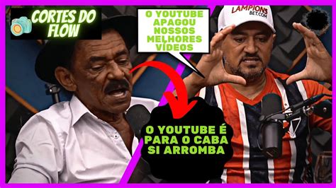 Charles e Tiringa falam que o YouTube apagou seus melhores vídeos