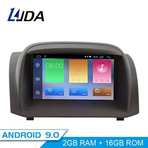 Woodlight LJDA Android 9 0 Car DVD Player For FORD Fiesta 2008 2017