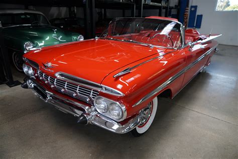 1959 Chevrolet Impala 348 3x2 Bbl V8 Convertible Stock 807 For Sale Near Torrance Ca Ca