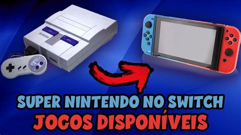 LISTA DE JOGOS DE SNES PARA NINTENDO SWITCH JOGATINA NOSTALGIA DE