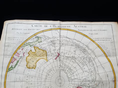 Australia Mappa Southern Hemisphere Oceania New Zealand La Haye