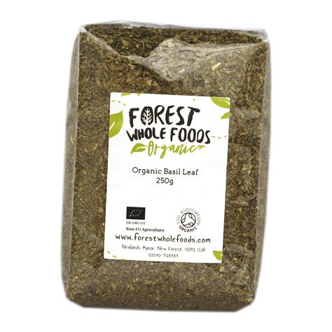 Organic Dried Basil - Forest Whole Foods