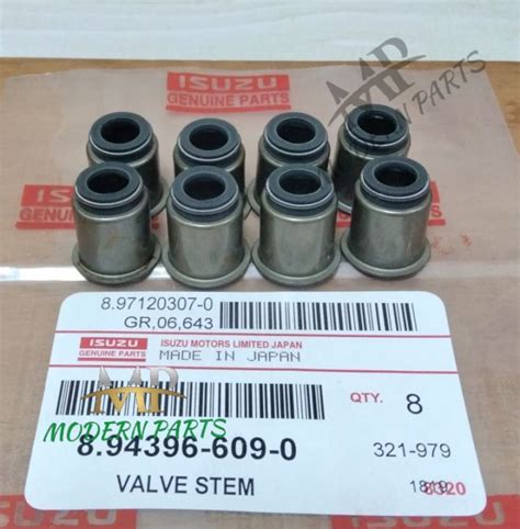 SEAL KLEP ISUZU ELF NKR SIL KLEP VALVE STEM ISUZU NKR66 NKR71 1 SET