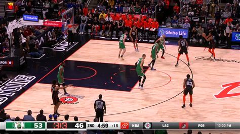 Challenge Of Called Foul Celtics Pistons Nba Official