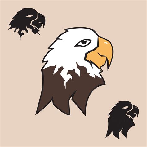 Eagle head drawing vector illustration 19494932 Vector Art at Vecteezy