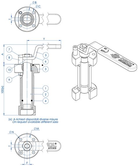 Thor Split Body Stainless Steel Ball Valve PN 16 40 ANSI 150 300