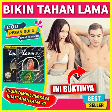 Jual Tissue Super Magic Power Man Original Tisu Lovers Antiseptic