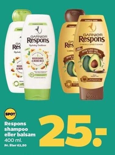 Respons Shampoo El Balsam Tilbud Hos Netto