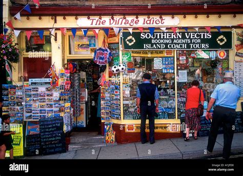 Novelty Shop Shanklin Isle Of Wight England Stock Photo Alamy