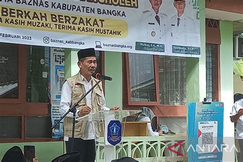 Baznas Kabupaten Bangka Himpun Zakat Mencapai Rp2 4 Miliar ANTARA