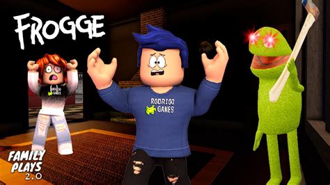 FUJA DO SAPO ASSASSINO No Roblox Frogge The Killer YouTube