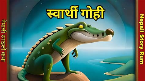 The Selfish Crocodile सवरथ गह Nepali Story YouTube