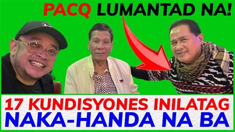 Pacq Handa Ng Dumalo Sa Senado Youtube