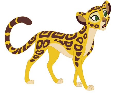 How To Draw Fuli From The Lion Guard At How To Draw