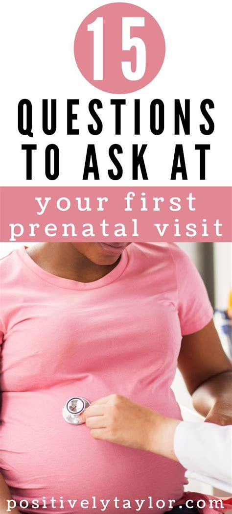 Pregnant Woman At Prenatal Appointment Pregnancy Doctor First Time